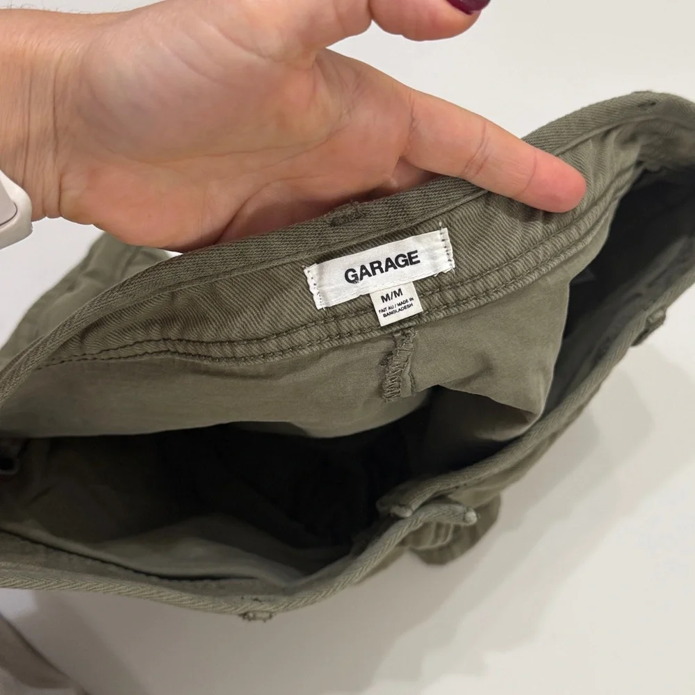 Garage Khaki Green Cargo  Mini Skort‎ size M